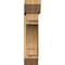 Ekena Millwork Merced Slat Rough Sawn Bracket w/ Offset Brace, Western Red Cedar, 8"W x 30"D x 34"H BKT0806X30X34MRC06RWR - alternate 4